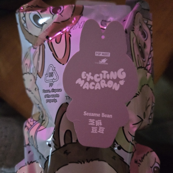 Labubu Popmart Seasame Bean Macaron - Picture 2 of 7